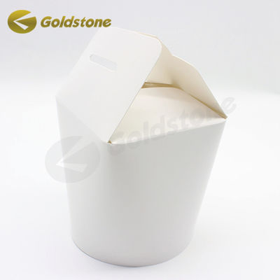 8oz Stamped Takeaway Food Packaging Gepersonaliseerde biologisch afbreekbare containers
