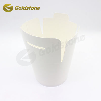 Matt gelamineerd Eco Paper Cup Take Away 16oz Takeout Containers Warmte-isolatie
