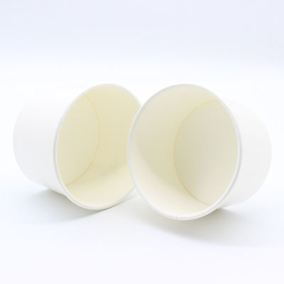 Recycled material van voedselkwaliteit yoghurt papieren bekers voor duurzame opties