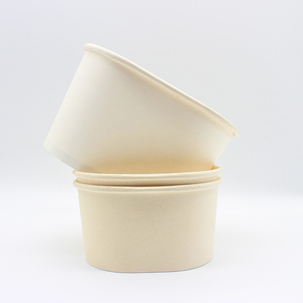 Eco Paper Take Out Containers Schalen Aanpassing voor veilige gezonde voedselverpakkingen 0