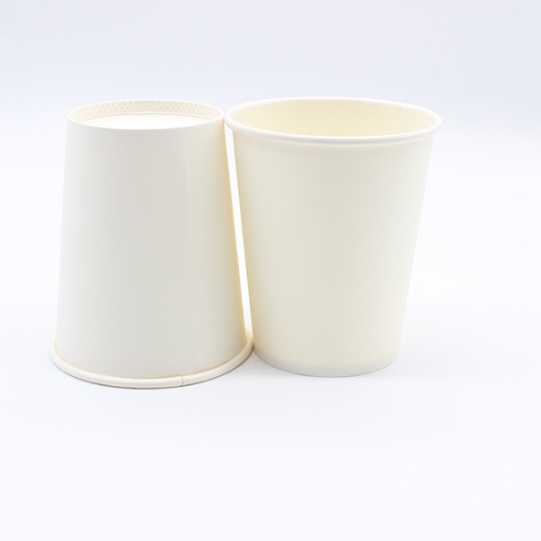 Minimalistische melk thee papieren kop 16 oz papieren kop voor kantoor werkplek 0