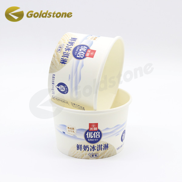 Veilige kleurrijke stijl Kleine ijspapierbekers 8 oz ijsbekers Wit 0