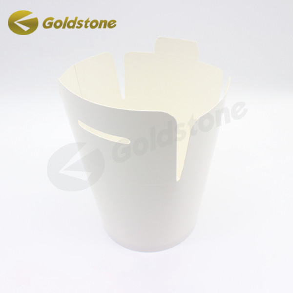 8oz Stamped Takeaway Food Packaging Gepersonaliseerde biologisch afbreekbare containers 0