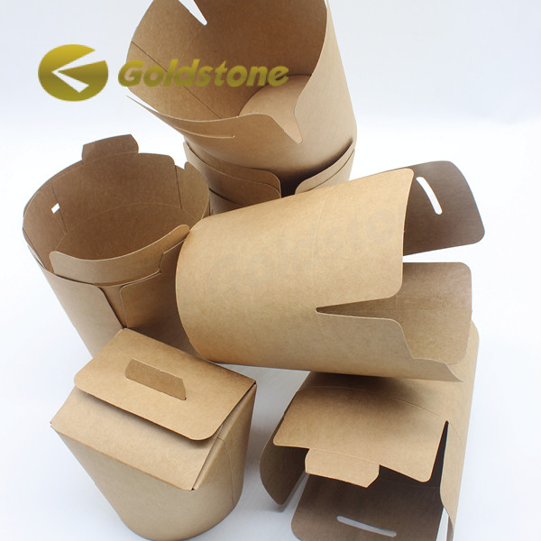 Aanpasbare grootte 8oz papier afhaalbekers afhaalverpakking voor afhaaleten 0