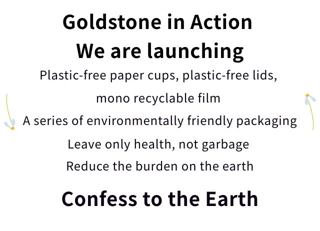 laatste bedrijfsnieuws over Goldstone plastic gratis papieren beker  2